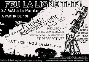 Feu à la THT